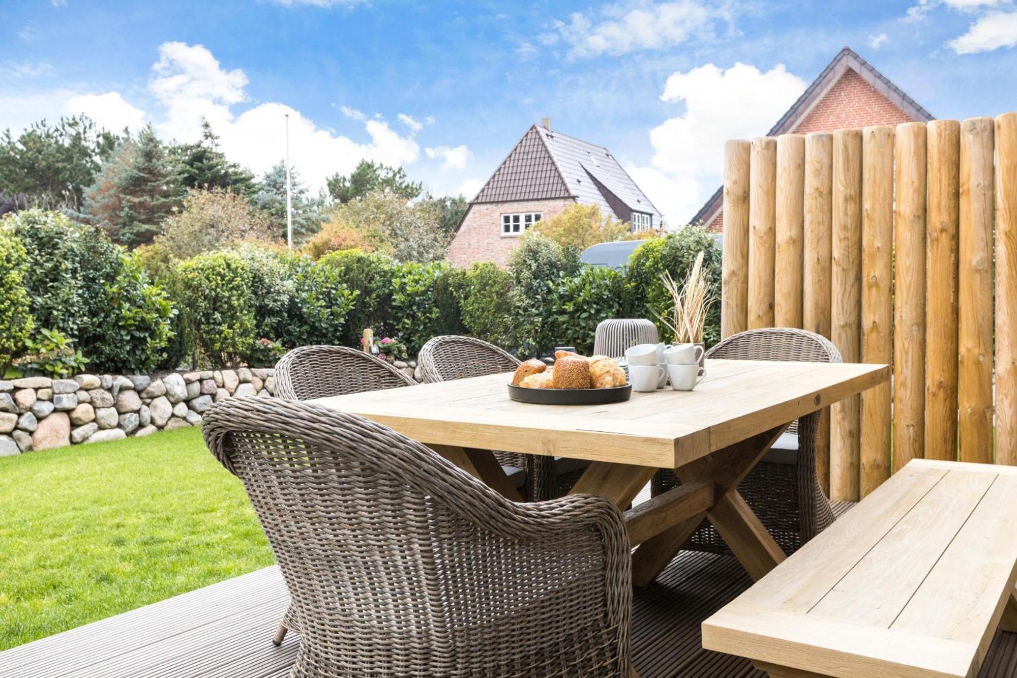 Ferienhaus Finoah - Leben, Luxus, Leichtigkeit Hinter Der Duene In Westerland Sylt Extérieur photo